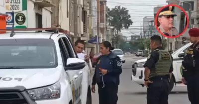 Investigan posible ataque extorsivo en la ciudad de Chiclayo.