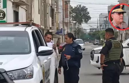 Investigan posible ataque extorsivo en la ciudad de Chiclayo.