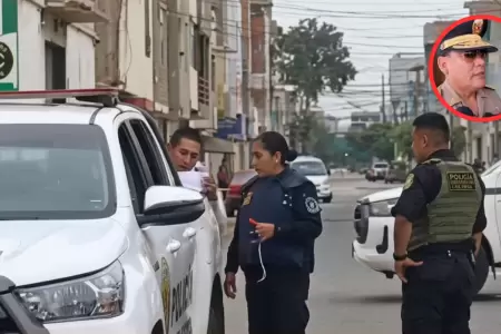 Investigan posible ataque extorsivo en la ciudad de Chiclayo.