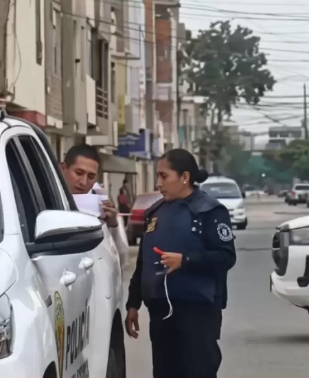Investigan posible ataque extorsivo en la ciudad de Chiclayo.