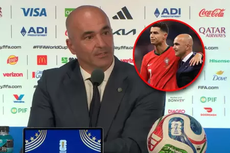 T�cnico se despide junto a Cristiano tras quedar fuera.