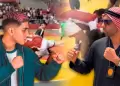 Se fueron a los golpes: Tiktokers 'Cristorata' y 'El Jeque �rabe' protagonizan altercado en pleno partido de fulbito