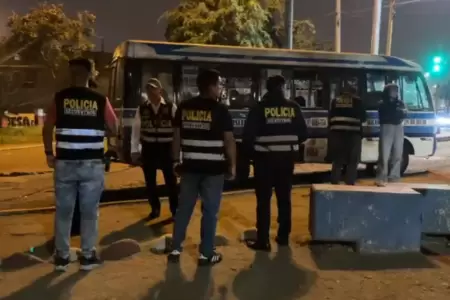 Atacan bus de la empresa 'Translima' y dejan herido a conductor