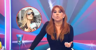Magaly encara a Alejandra Baigorria