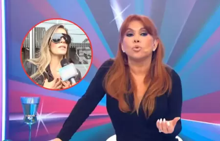 Magaly encara a Alejandra Baigorria