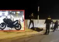 Motociclista falleci� tras aparatoso accidente a la salida del t�nel Santa Rosa: Su acompa�ante result� herido