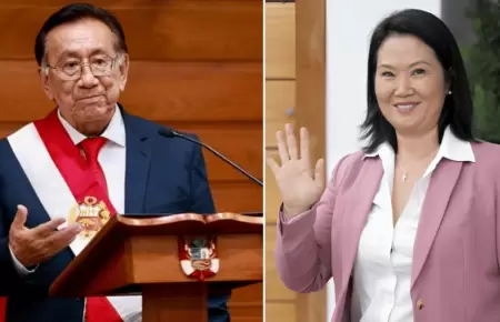 Balc�zar afirma que salud� a Keiko tras su proclamaci�n como presidenta electa