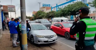 Transporte informal en Tacna.