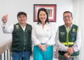 Keiko Fujimori y CONARCANP acuerdan alianza para reforzar seguridad ciudadana y combatir la miner�a ilegal