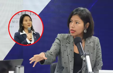 Indira Huilca tras triunfo de Keiko Fujimori