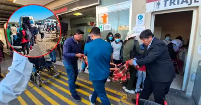 Estudiantes accidentados por volcadura, Moquegua