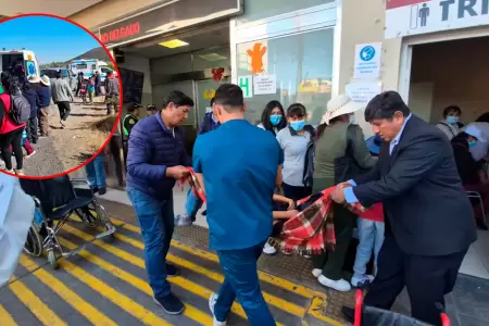 Estudiantes accidentados por volcadura, Moquegua