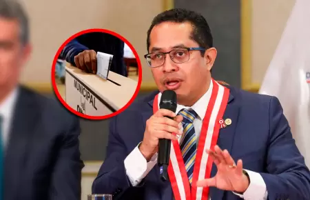 El presidente del JNE pidi� priorizar con urgencia la asignaci�n de recursos.