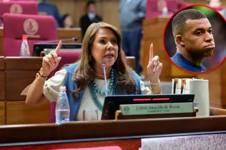 La senadora amenaz� al jugador.