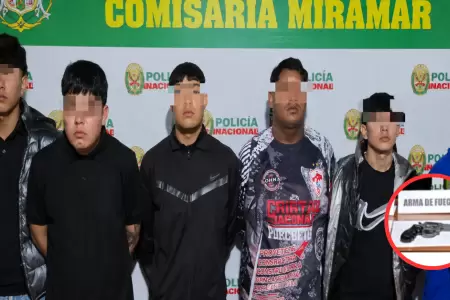 Desarticulan banda criminal en Trujillo.