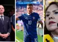 Infantino condena los comentarios racistas de Celeste Amarilla contra Kylian Mbapp�