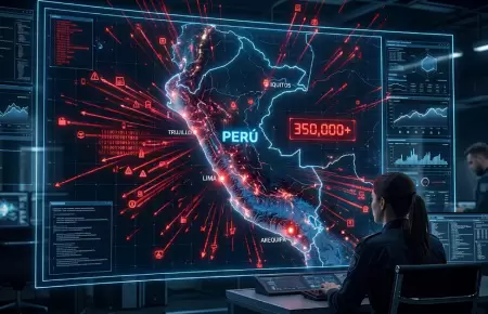 Per� super� m�s de 350 mil amenazas digitales en lo que va de 2026