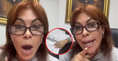 Magaly revela qu� actividades realiza para cumplir su servicio comunitario