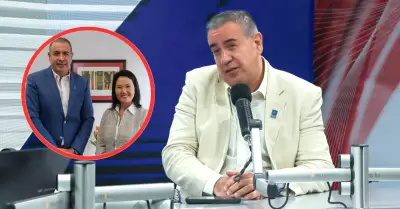 Wolgang Grozo se pronuncia sobre su reuni�n con Keiko Fujimori