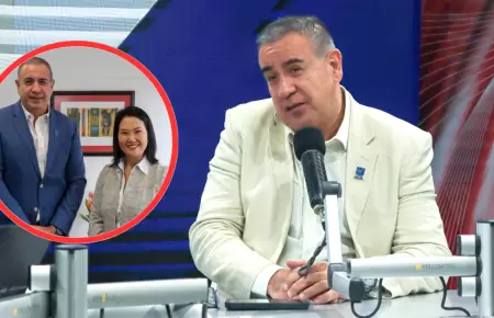 Wolgang Grozo se pronuncia sobre su reuni�n con Keiko Fujimori