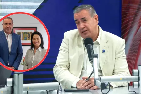 Wolgang Grozo se pronuncia sobre su reuni�n con Keiko Fujimori