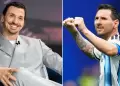 Zlatan Ibrahimovic llena de elogios a Messi tras ag�nico triunfo de Argentina ante Egipto: "Nadie puede atraparlo"