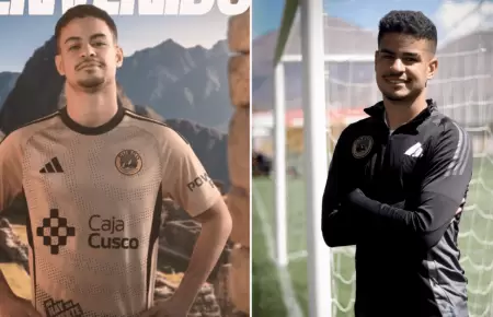 Miguel Silveira es presentado como nuevo jugador de Cusco FC