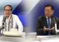 Roberto S�nchez y hermano de Pedro Castillo se reunieron con el presidente Balc�zar en Palacio de Gobierno