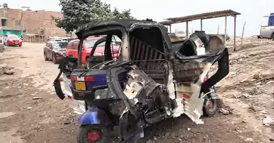 El veh�culo fue siniestrado.