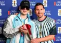 Bizarrap y su pol�mica frase tras entregarle el premio al Mejor Jugador del partido a Lionel Messi