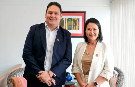 Enrique Valderrama / Keiko Fujimori.