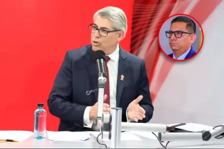 El viceministro aclar� la situaci�n del titular de Trabajo.