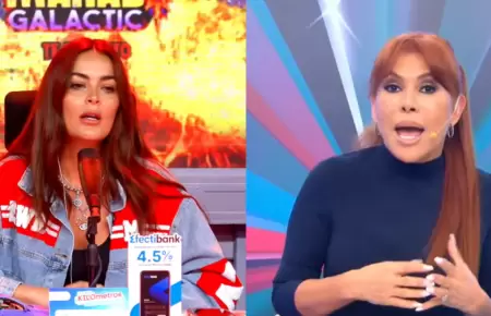 Laura Spoya le responde a Magaly por llamarla "burra"