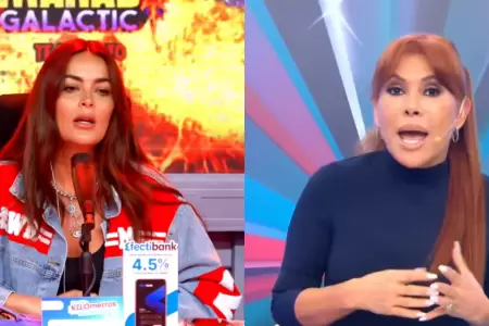 Laura Spoya le responde a Magaly por llamarla "burra"