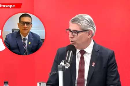 Viceministro Tom�s Flores explica el caso Solano