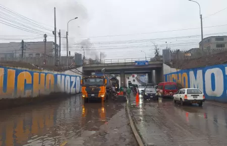Cierran bypass de av. Pachac�tec en VMT