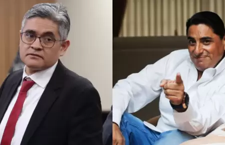 Fiscal Domingo P�rez increpa a Carlos �lvarez por imitaci�n