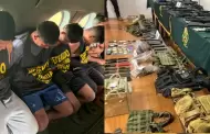Madre de Dios: capturan a 20 miembros de banda criminal dedicada a la minería ilegal en La Pampa