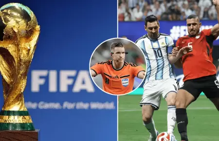 FIFA emite comunicado tras pol�mica sobre el arbitraje en el Argentina vs. Egipt