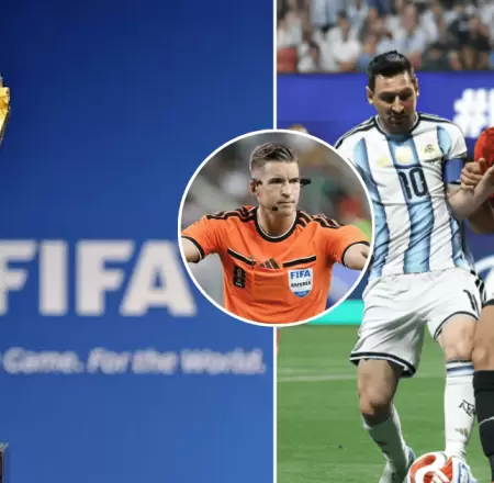 FIFA emite comunicado tras pol�mica sobre el arbitraje en el Argentina vs. Egipt