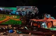 Choque de autobús y un camión dejó al menos 14 muertos y más de 20 heridos: Esto se sabe