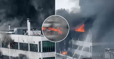 Al menos 28 personas mueren tras devastador incendio en f�brica de zapatos