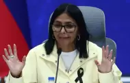 Gobierno de Trump solicita la inmunidad de Delcy Rodríguez en millonaria demanda civil que afronta en Florida