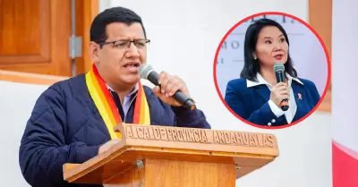 Abel Serna, alcalde de Andahuaylas, pide reuni�n con Keiko Fujimori