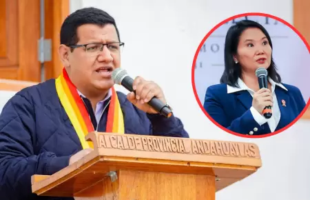 Abel Serna, alcalde de Andahuaylas, pide reuni�n con Keiko Fujimori