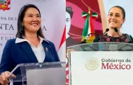 Keiko Fujimori responde a Claudia Sheinbaum: "De mi lado, habrá toda la intención para poder retomar las relaciones entre Perú y México"