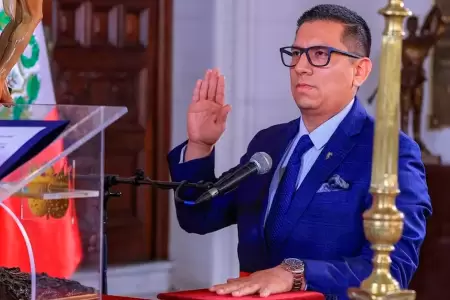 Freddy Solano jur� al cargo a finales de mayo �ltimo.
