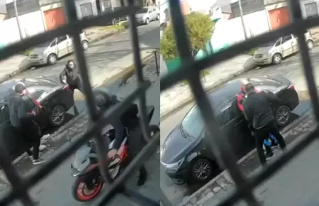 Polic�a retirado abate a delincuente tras robo