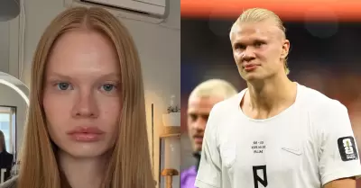 Anastasia Kostromitina, la modelo que se parece a Erling Haaland