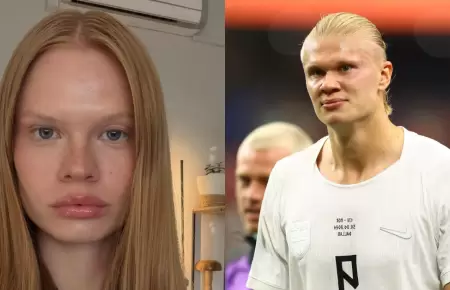 Anastasia Kostromitina, la modelo que se parece a Erling Haaland